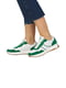 Біло-зелені кросівки на щільній підошві | 6816130 | фото 10