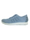 Сині текстильні кросівки на шнурівці | 6816180 | фото 2