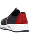 Синьо-червоні кросівки з шнурівкою | 6816246 | фото 5