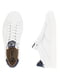 Білі шкіряні кросівки з шнурівкою | 6816269 | фото 9