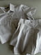 Сірий костюм-трійка: жакет, спідниця, шорти | 6816831 | фото 4