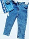 Синій джинсовий костюм | 6817102 | фото 6
