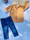 Джинсовий костюм: сорочка та штани | 6817108 | фото 3
