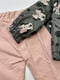 Рожевий костюм: вітрівка, кофта, штани | 6817157 | фото 7