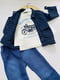 Синій джинсовий костюм | 6817166 | фото 3