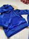 Синій велюровий костюм | 6817171 | фото 3