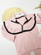 Світло-рожевий костюм з рюшами | 6817200 | фото 3