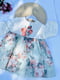 Біла сукня у квітковий принт | 6817263 | фото 2