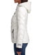 Біла стьобана куртка з рукавами-мітенками | 6817298 | фото 4