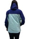 Лыжная синяя куртка с голубыми вставками | 6817329 | фото 3