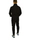Чорный спортивный костюм с лого: кофта и джоггеры | 6817337 | фото 3