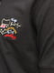 Чорна футболка-поло з логотипом бренду | 6817355 | фото 8