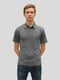 Сіра футболка-поло з технологією Dry Fit | 6817359 | фото 2
