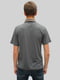 Сіра футболка-поло з технологією Dry Fit | 6817359 | фото 4