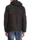 Ветрозащитная черная куртка с наполнителем Thinsulite | 6817368 | фото 2