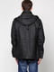 Ветрозащитная черная куртка с наполнителем Thinsulite | 6817369 | фото 2