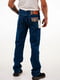 Сині прямі джинси середньої посадки | 6817383 | фото 2
