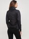 Комбинированная черная куртка с технологией Windproof | 6817436 | фото 2