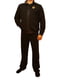 Чорний спортивний костюм з лого: кофта та штани | 6817456 | фото 4