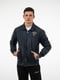 Синя куртка з логотипом бренду | 6817457 | фото 2