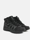 Чорні черевики з високою шнурівкою та мембраною waterproof | 6817474 | фото 2