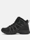 Черные ботинки с высокой шнуровкой и мембраной waterproof | 6817474 | фото 3