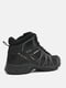 Черные ботинки с высокой шнуровкой и мембраной waterproof | 6817474 | фото 4