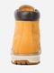 Кожаные желтые ботинки с меховой подкладкой | 6817478 | фото 3