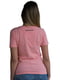 Бавовняна рожева футболка з фірмовою вишивкою | 6817510 | фото 3