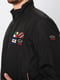 Ветровка черного цвета с логотипом бренда | 6817536 | фото 4