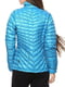 Стьобана блакитна куртка з водовідштовхувальною оболонкою DWR | 6817549 | фото 2