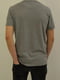 Бавовняна сіра футболка з фірмовою вишивкою | 6817594 | фото 2