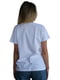 Хлопковая белая футболка с принтом | 6817603 | фото 4
