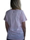 Хлопковая розовая футболка с фирменной надписью | 6817605 | фото 3