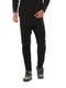 Чорні штани на флісі з вологовивідними властивостями | 6817609
