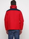 Червона курточка з коміром-стійкою та прихованим капюшоном | 6817612 | фото 3