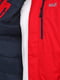 Червона курточка з коміром-стійкою та прихованим капюшоном | 6817612 | фото 4