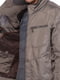 Сіра курточка на блискавці з коміром-стійкою | 6817642 | фото 2