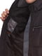 Чорна курточка на блискавці з коміром-стійкою | 6817643 | фото 3