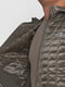 Сіра стьобана куртка з водовідштовхувальною оболонкою DWR | 6817694 | фото 3