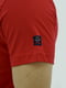 Хлопковая красная футболка с фирменным принтом | 6817747 | фото 4