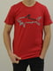 Червона футболка з принтом із органічної бавовни | 6817802 | фото 2