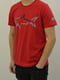 Червона футболка з принтом із органічної бавовни | 6817802 | фото 3