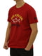 Красная футболка с принтом из органического хлопка | 6817808 | фото 2