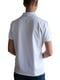 Біла футболка-поло з вишитим логотипом | 6817813 | фото 2