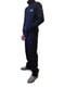 Утепленный темно-синий костюм: кофта и брюки | 6817859 | фото 4