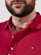 Червона футболка-поло з вишитим логотипом | 6817863 | фото 7