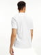 Біла футболка-поло з принтом  | 6817938 | фото 3