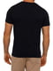 Чорна футболка із органічної бавовни | 6817941 | фото 2