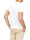 Біла футболка з лого із органічної бавовни | 6817949 | фото 3
